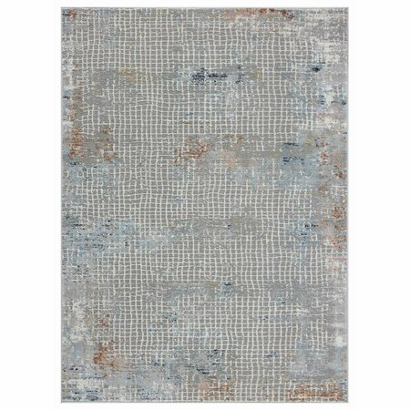 UNITED WEAVERS OF AMERICA Austin Devine Rust Accent Rectangle Rug, 1 ft. 11 in. x 3 ft. 4540 20658 24